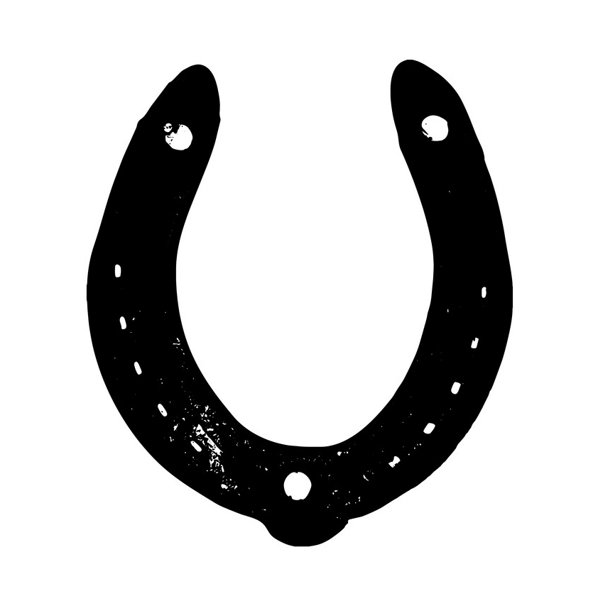 Horseshoe clipart 1