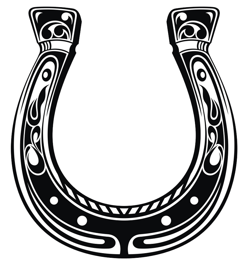 Horseshoe clipart transparent