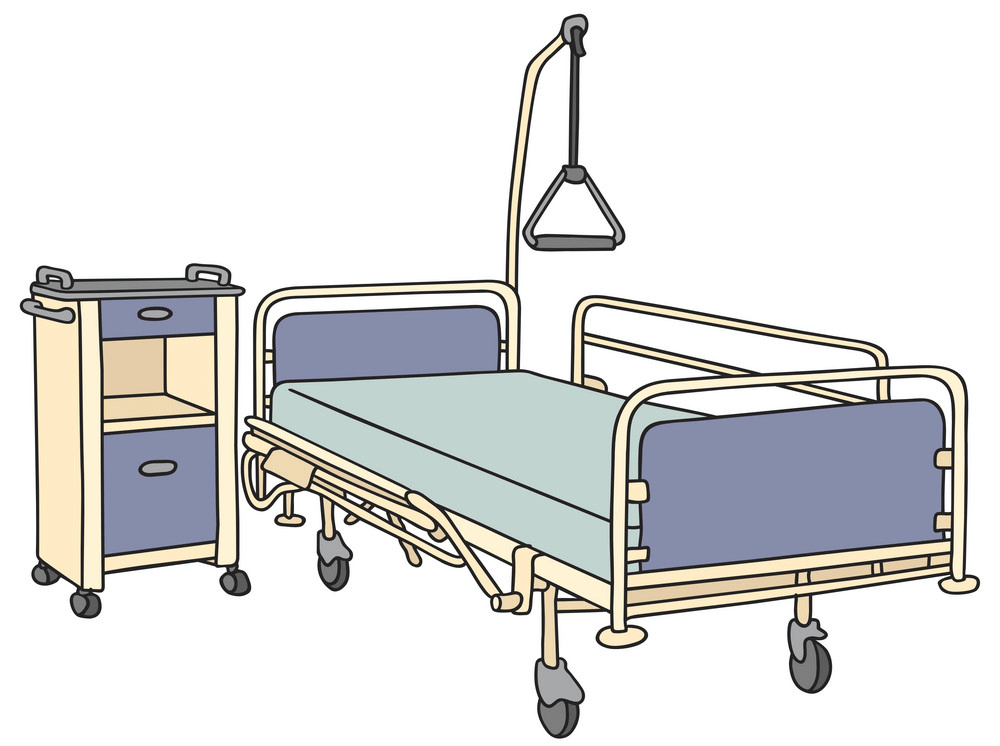 Hospital Bed clipart
