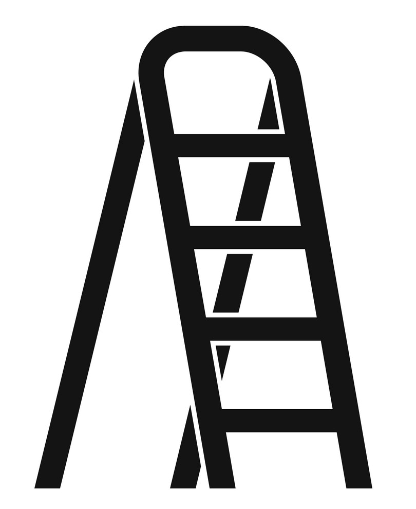 Icon Aluminium Ladder clipart