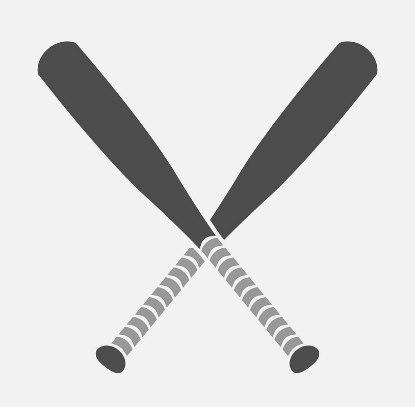 Icon Baseball bats clipart