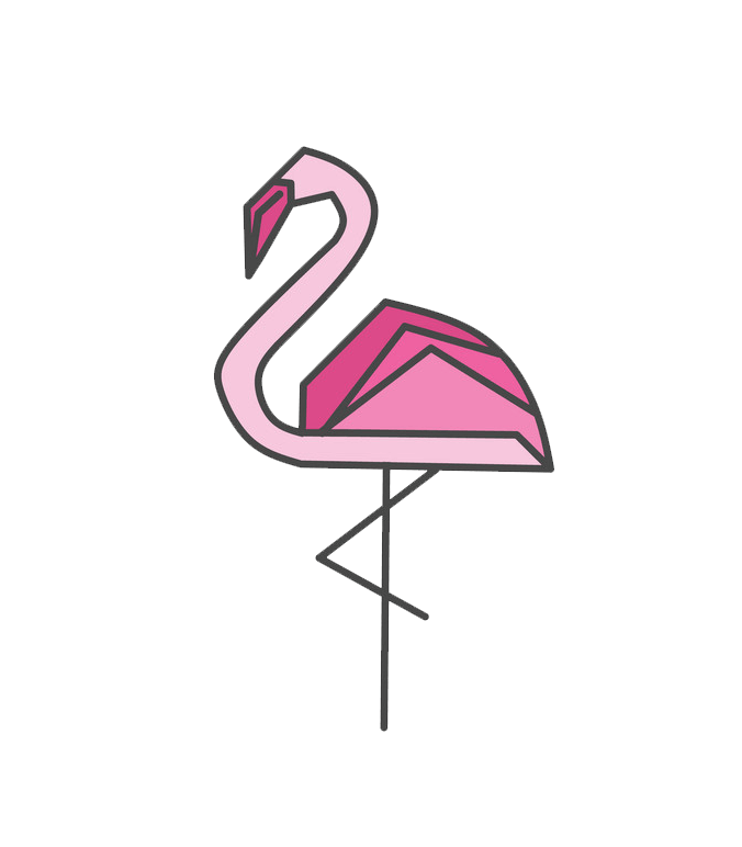 Icon Flamingo clipart transparent