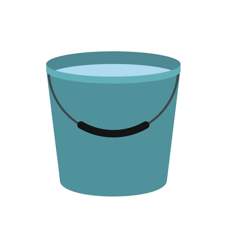 Icon Water Bucket clipart