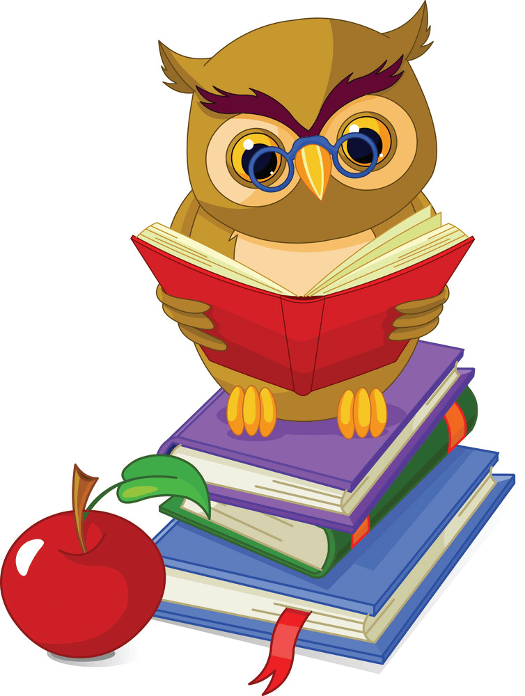 Learning Owl clipart