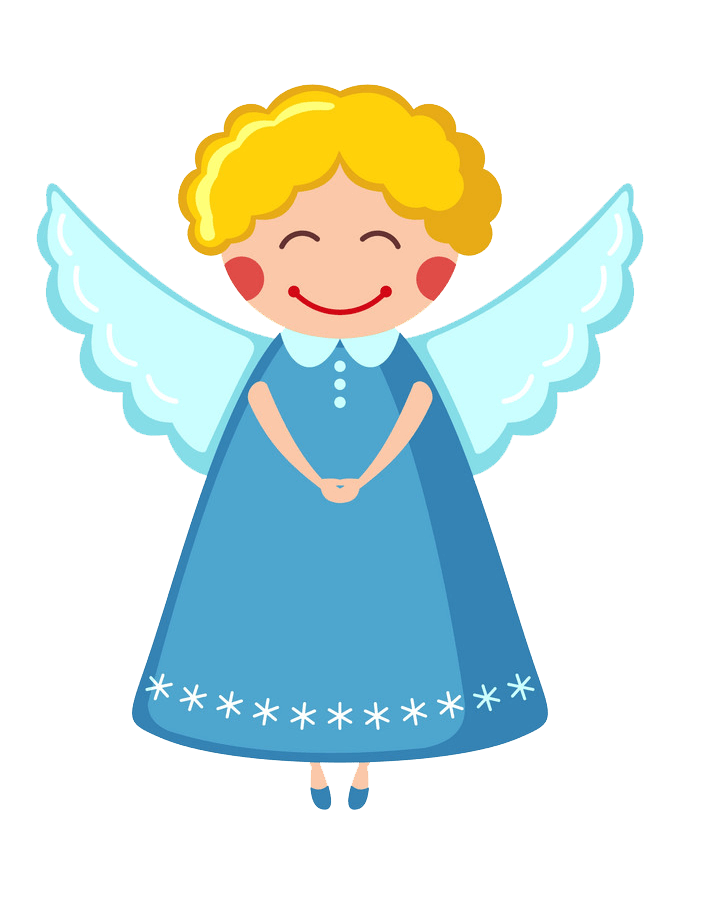Lovely Angel clipart transparent