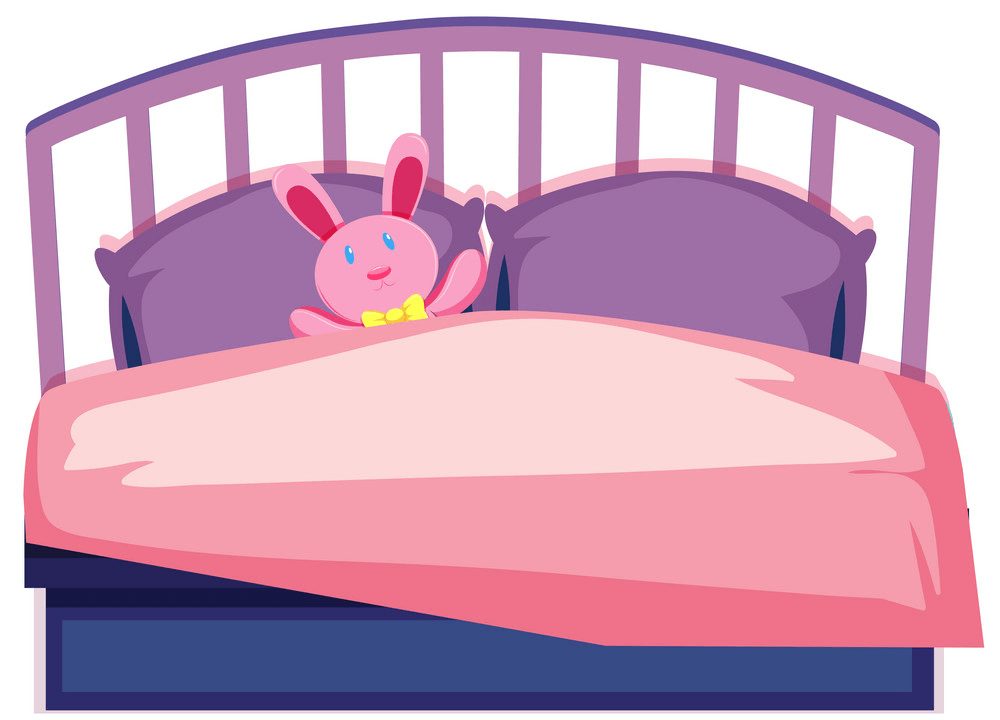 Lovely Bed clipart