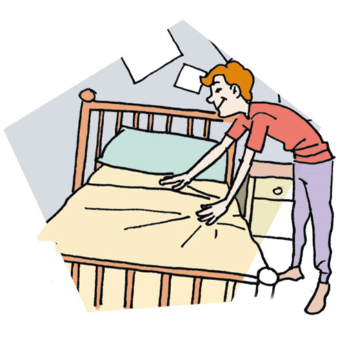 Make Bed clipart 3