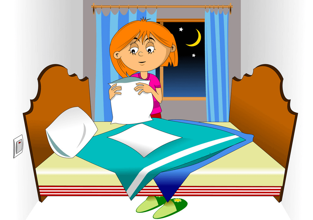 Make Bed clipart free