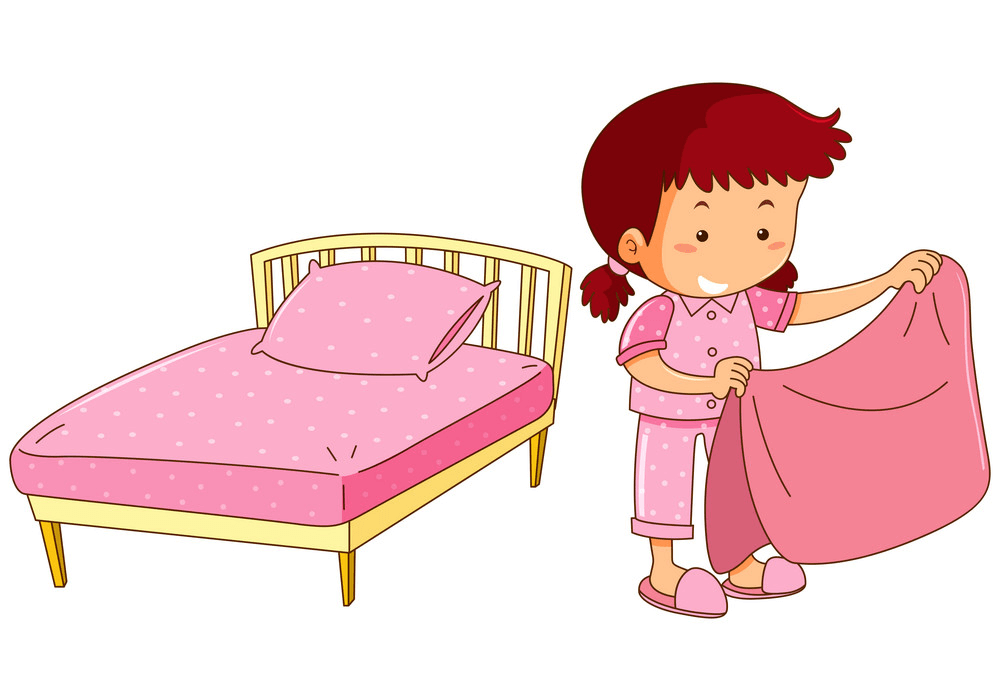 Make Bed clipart