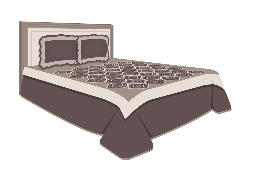 Nice Bed clipart transparent