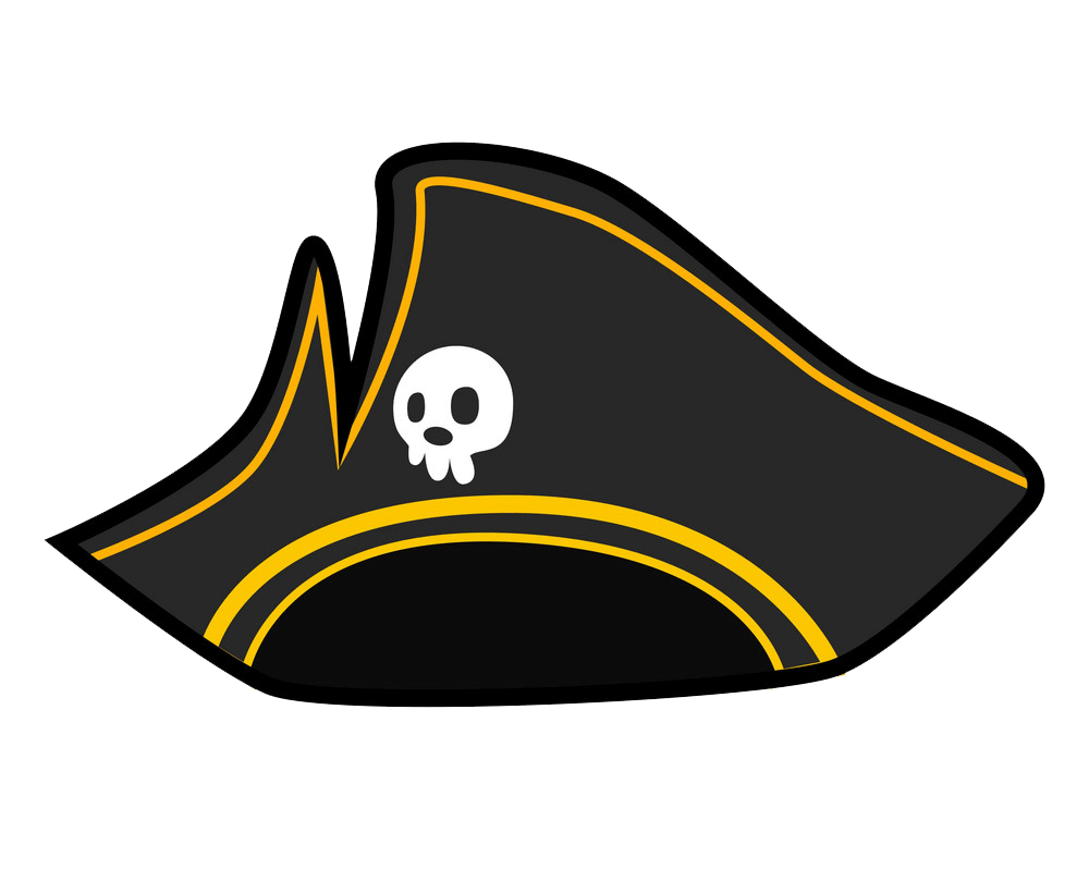Pirate Hat clipart transparent 1
