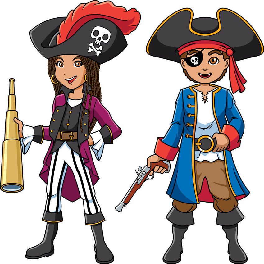 Pirate Kids clipart