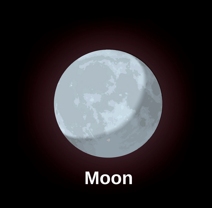 Planet Moon clipart