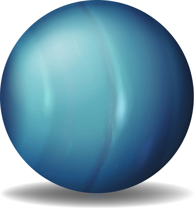 Planet Uranus clipart