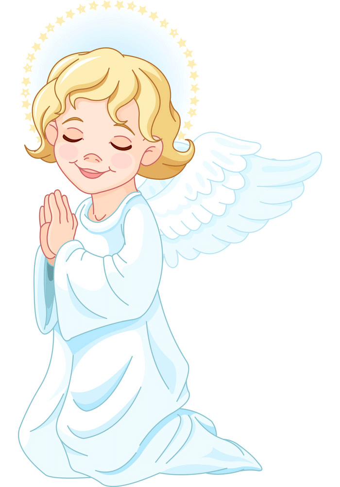 Praying Angel clipart