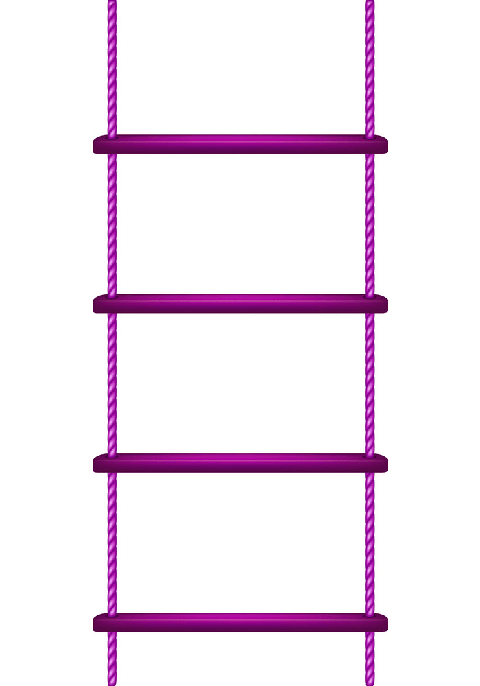 Purple Rope Ladder clipart