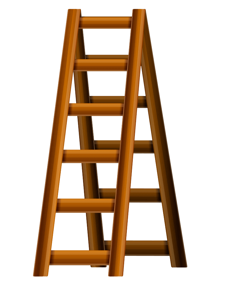 Reach Home Ladder clipart transparent