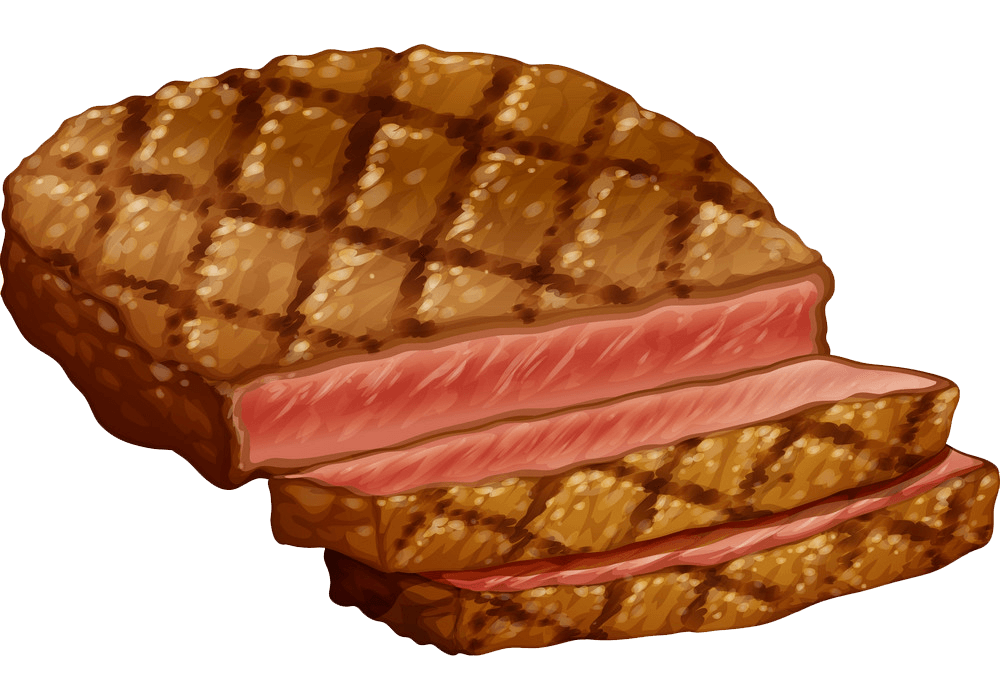 Ribeye Steak clipart transparent