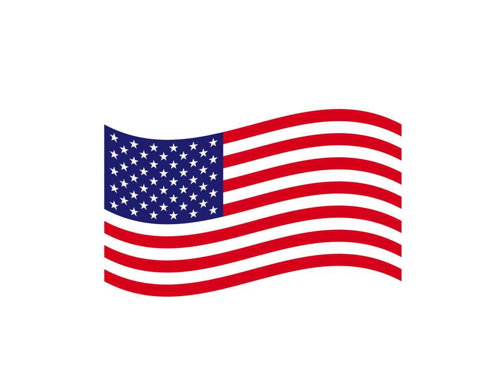 Simple American Flag clipart