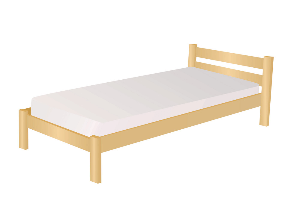 Simple Bed clipart