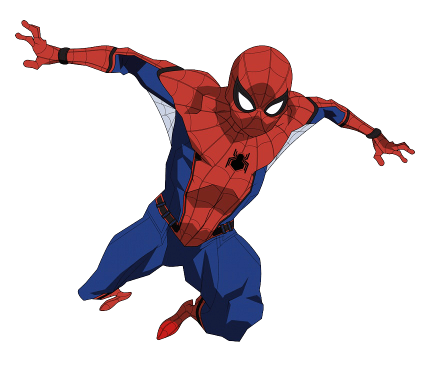 Spiderman clipart tranparent