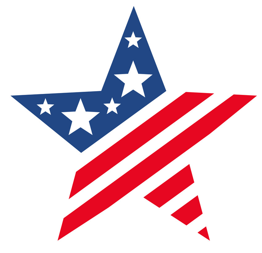 Star American Flag clipart