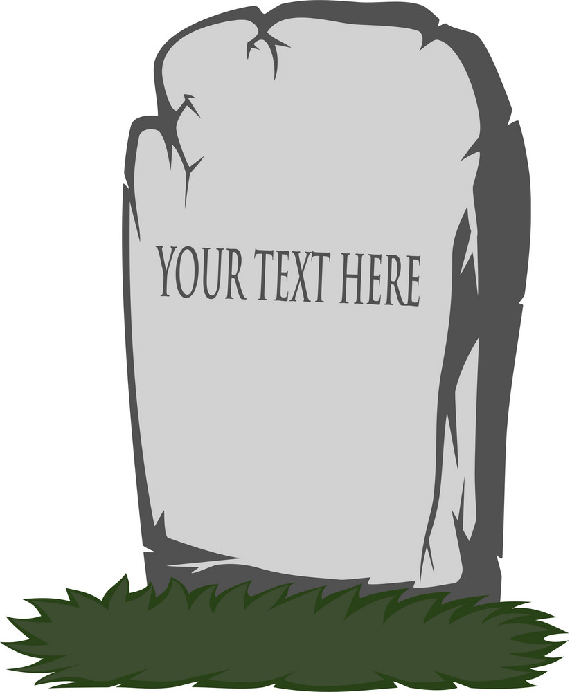 Tombstone clipart 3