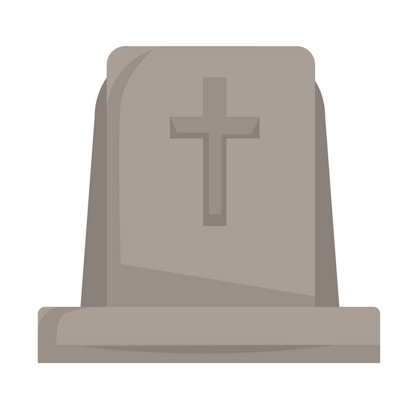 Tombstone clipart 4