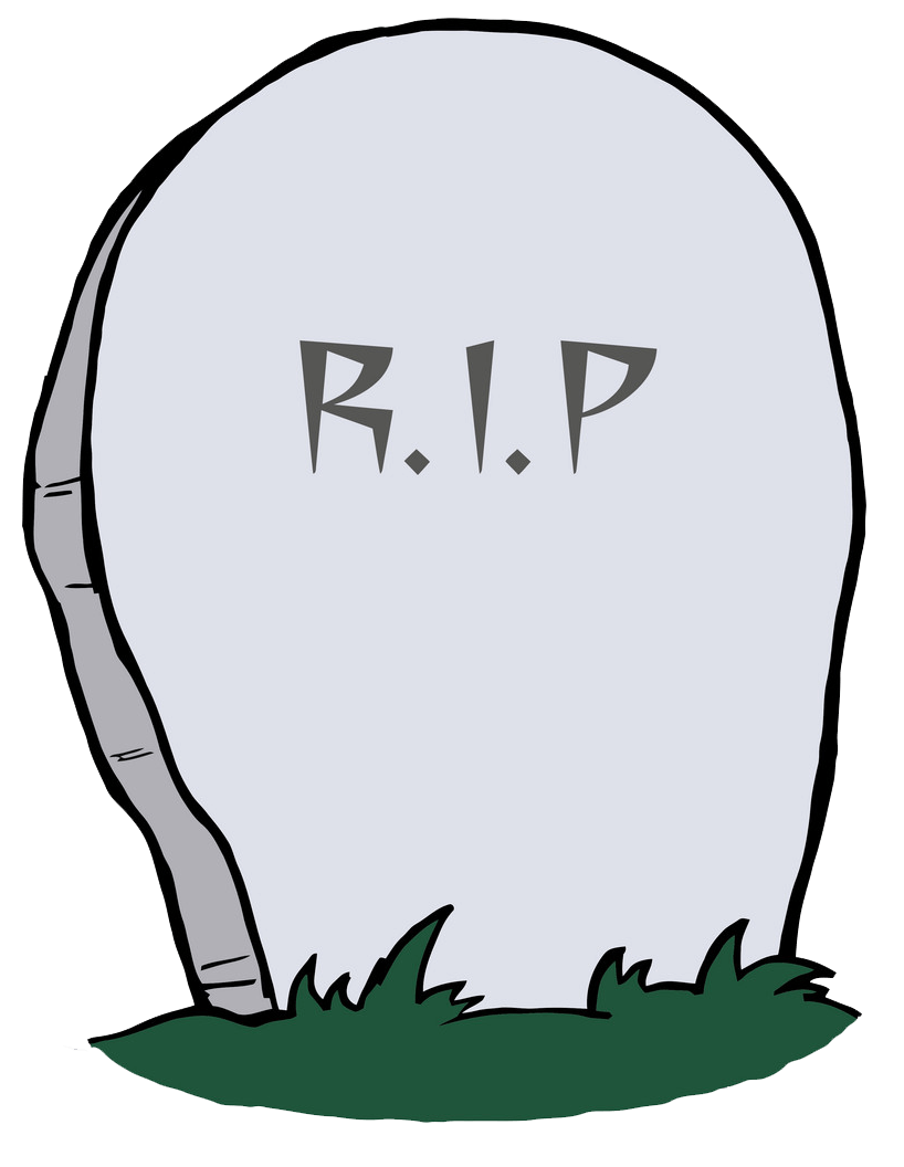 Tombstone clipart transparent 1
