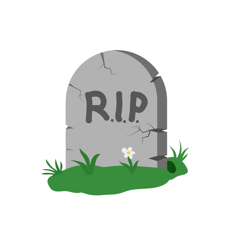 Tombstone clipart transparent 4