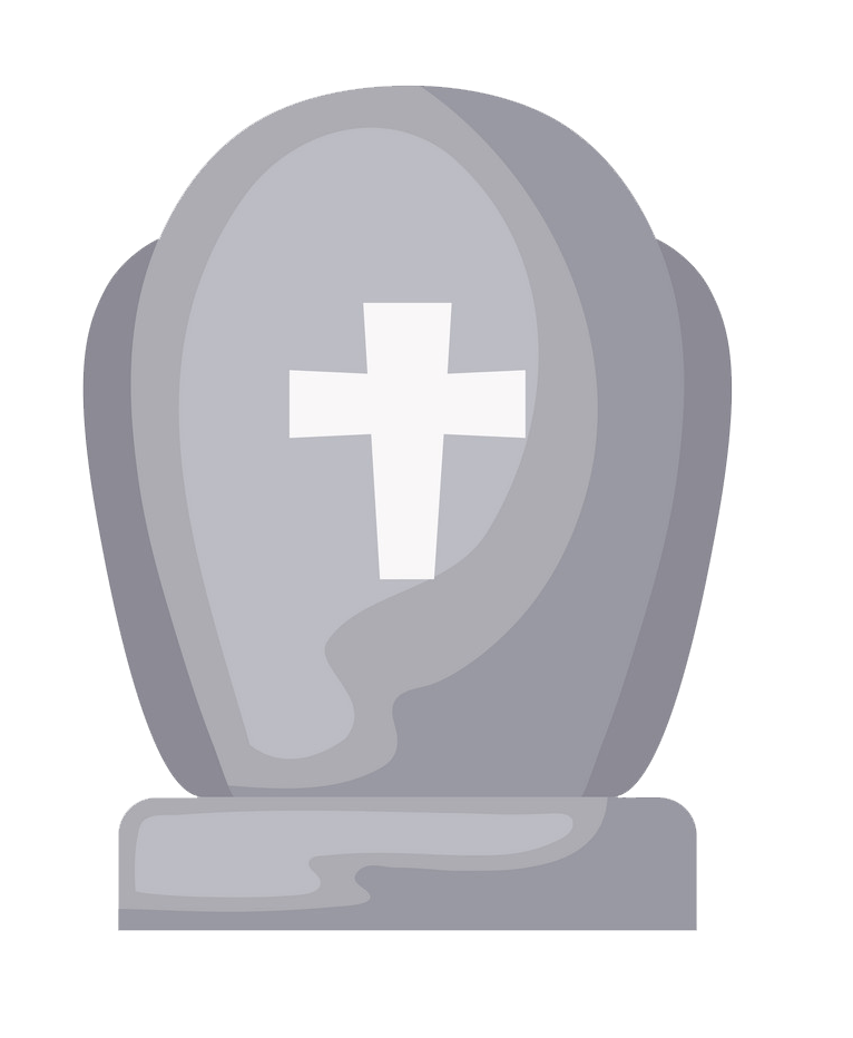 Tombstone clipart transparent 5