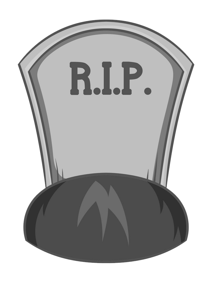 Tombstone clipart transparent 8