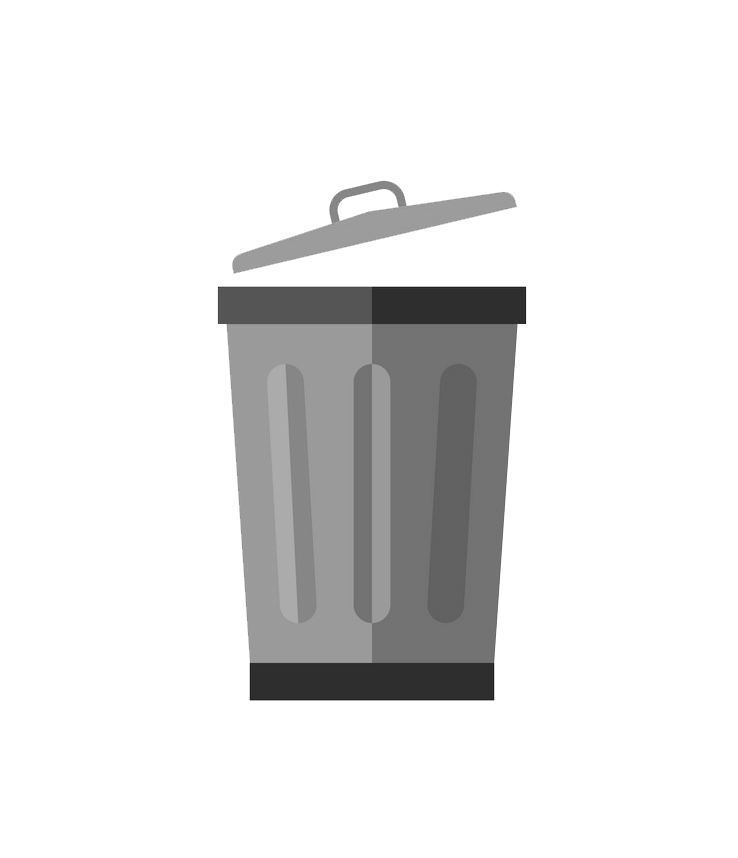 Trash Can Icon clipart transparent