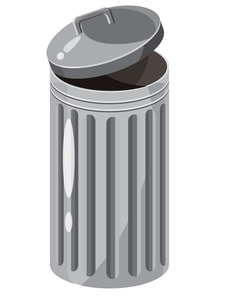 Trash Can clipart 2