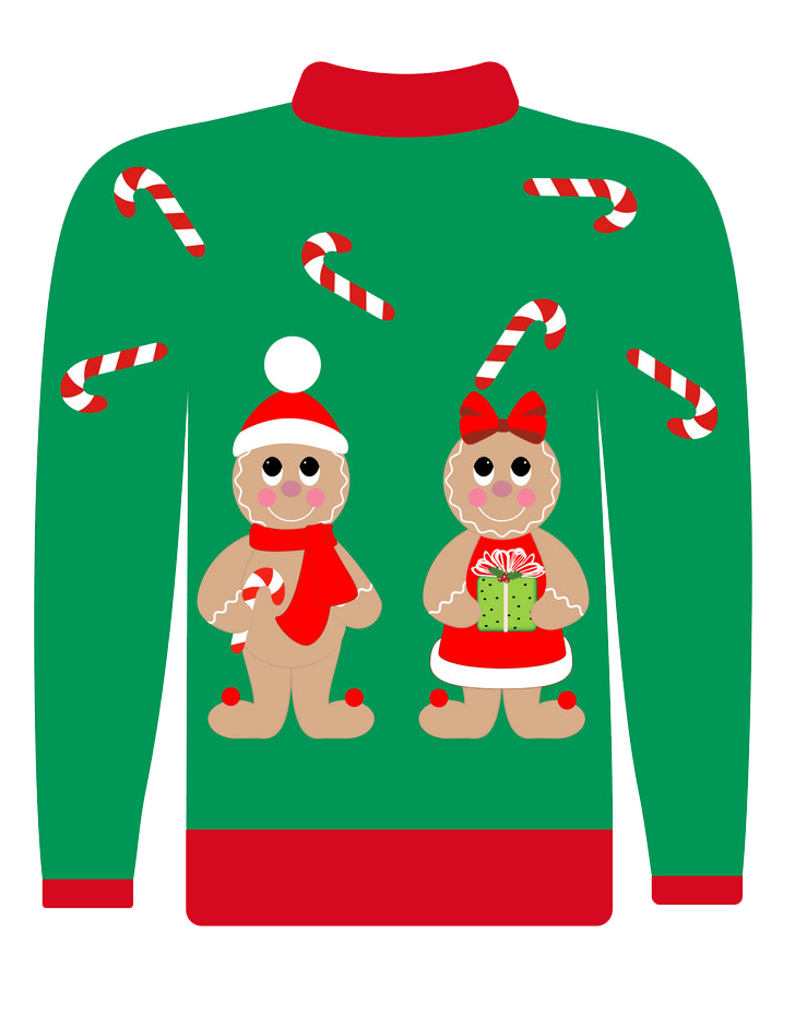 Ugly Christmas Sweater transparent