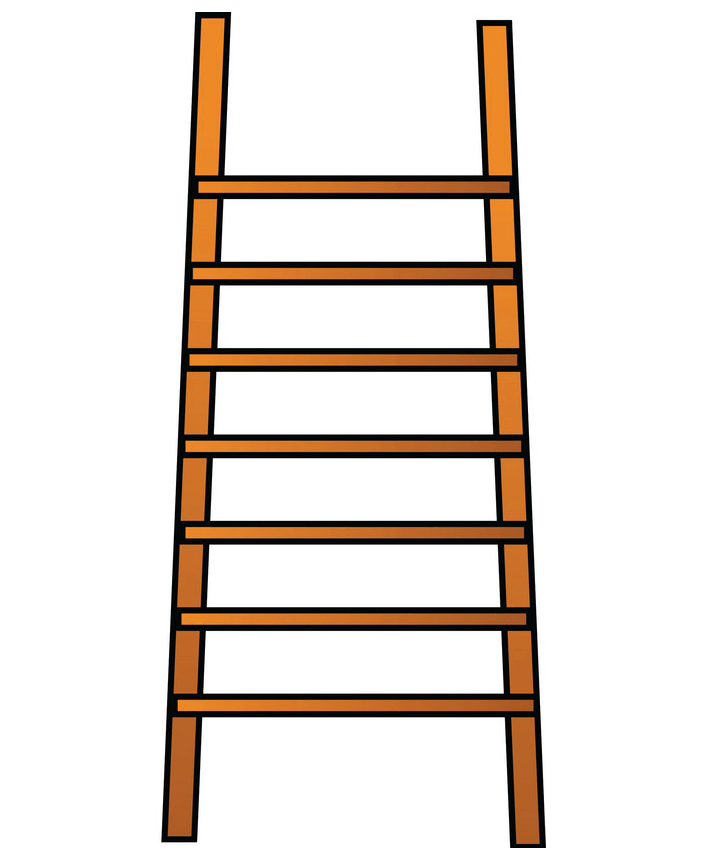 Wooden Ladder clipart