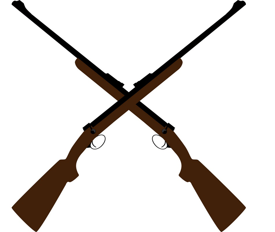 crossed rifle