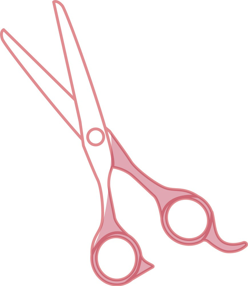 hairdressing scissors clipart