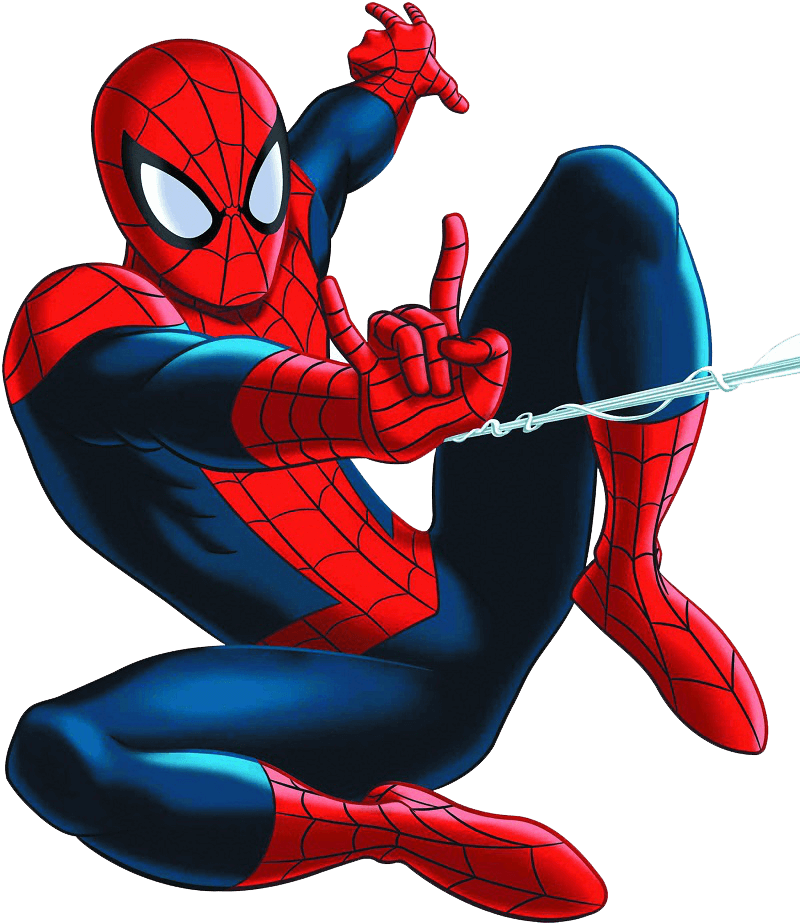 ultimate spiderman clipart tranparent