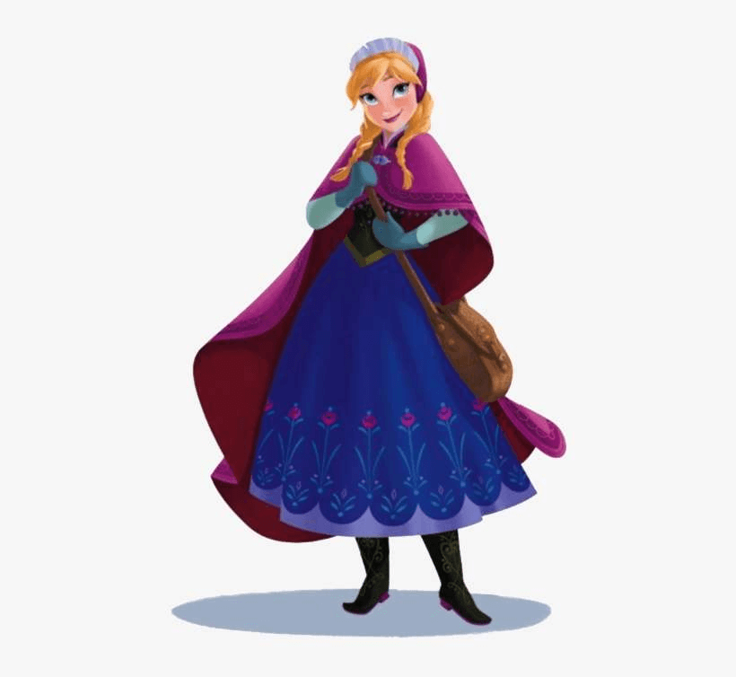Anna from Frozen clipart