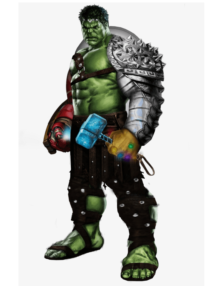 Awesome Hulk clipart