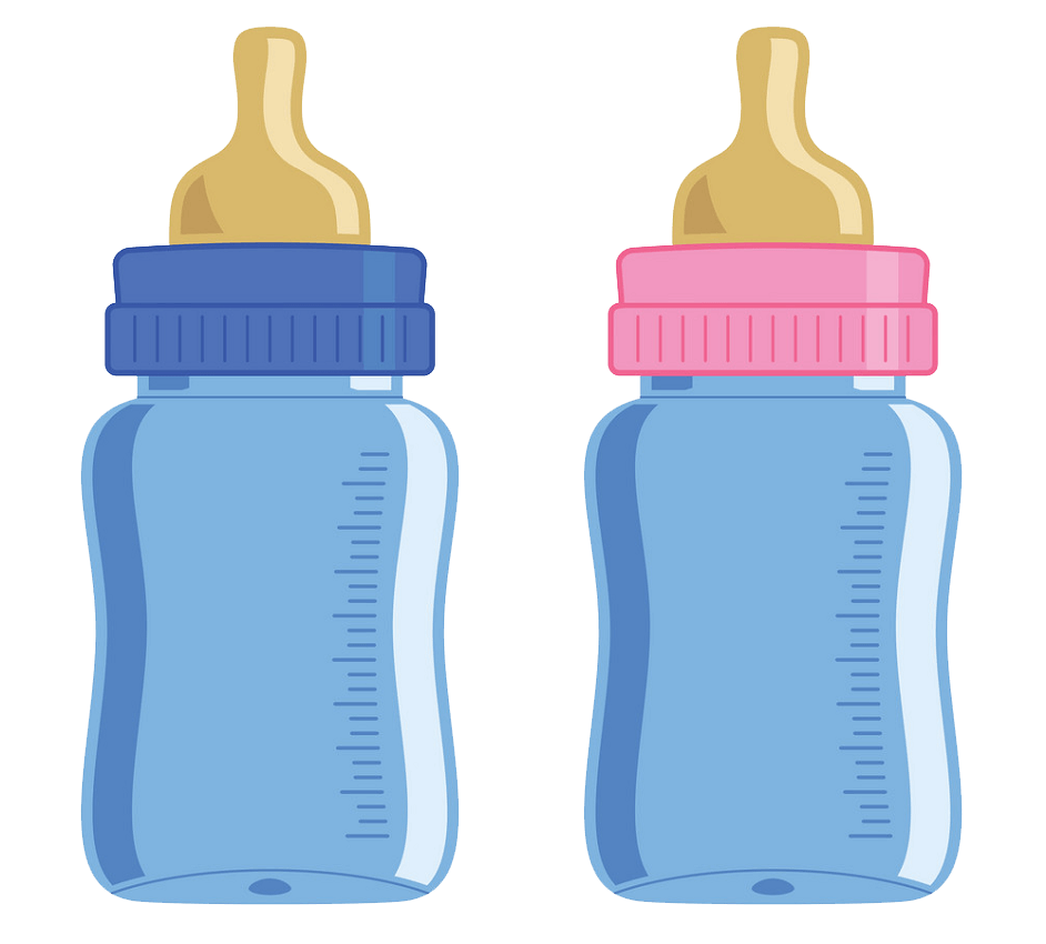 Baby Bottles clipart transparent 1