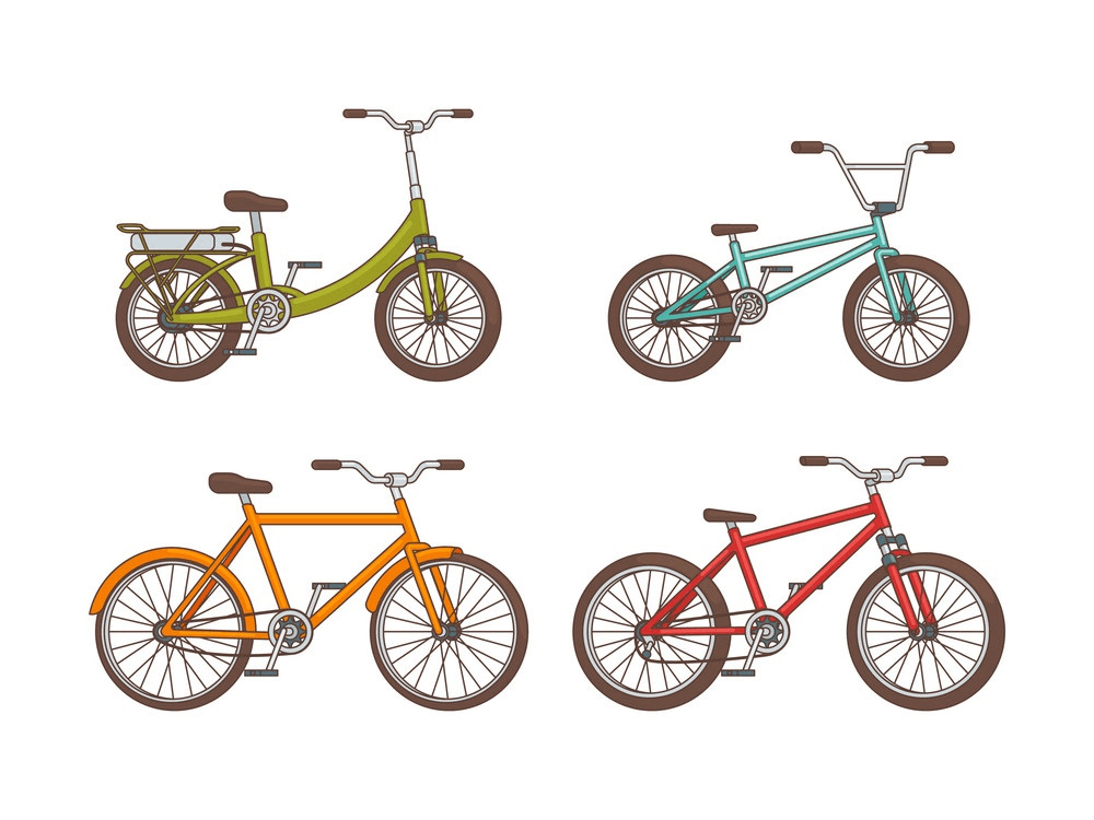 Bike Collection clipart