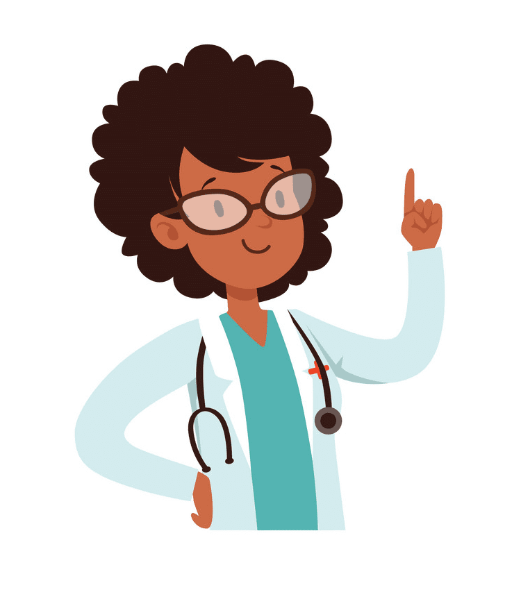 Black Doctor clipart png 1
