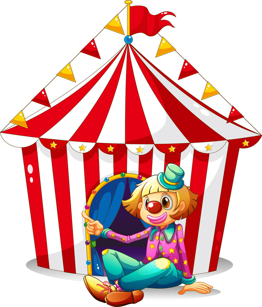 Circus Clown clipart