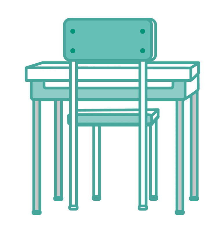 Classroom Table clipart free