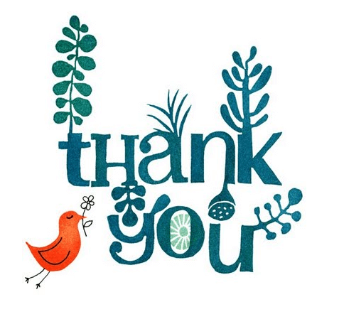 Cute Thank You clipart image