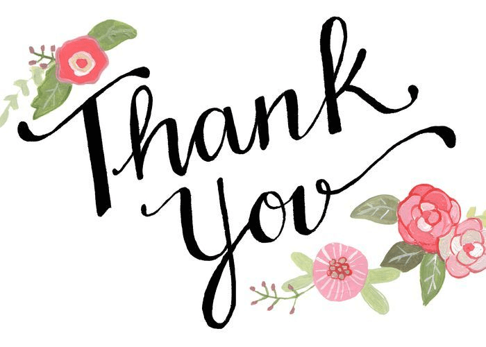 Cute Thank You clipart images