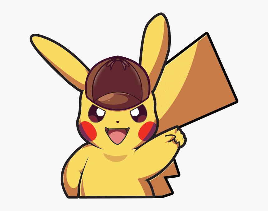 Detective Pikachu clipart