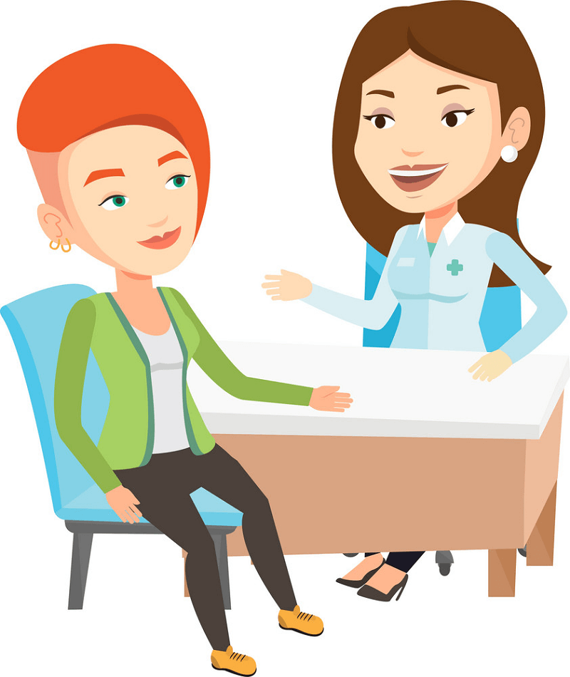 Doctor and Patient clipart 3